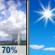Tuesday: Showers And Thunderstorms Likely then Sunny