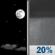Thursday Night: Mostly Clear then Slight Chance Rain Showers