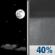 Friday Night: Mostly Clear then Chance Rain Showers