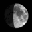 Moon age: 9 days, 17 hours, 50 minutes,68%